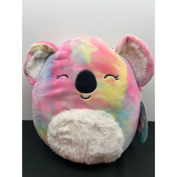 Original Squishmallows Katya Koala Plush Toy 8" Tie-Dye Rainbow - Picture 1 of 8